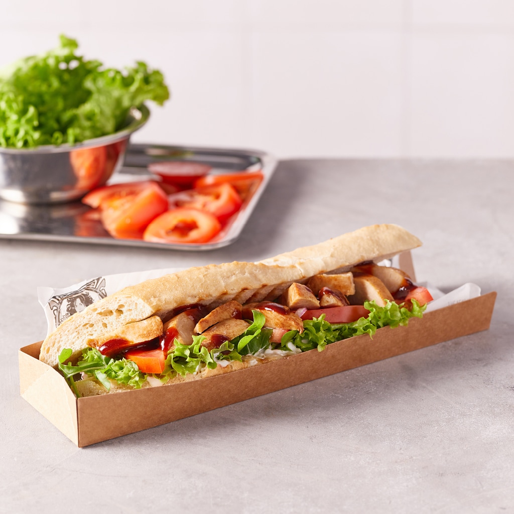 NoChicken Fillet Slices Baguette